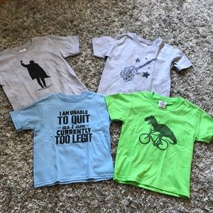 Toddler T Shirts set of 4